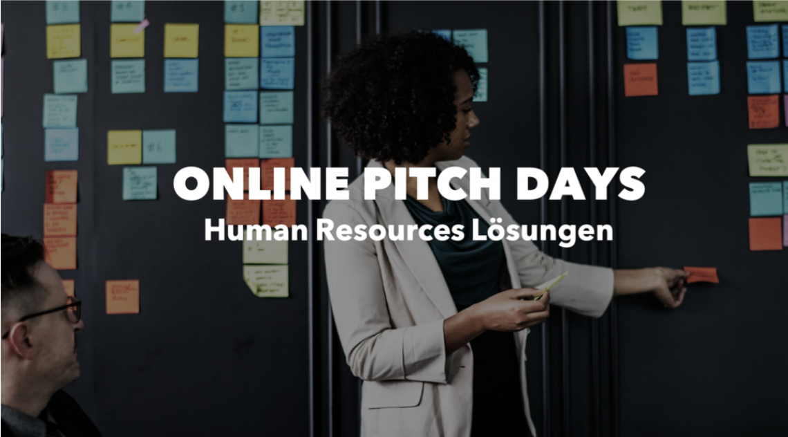 ONLINE PITCH DAY: Human Resources Lösungen am 20.10.2020