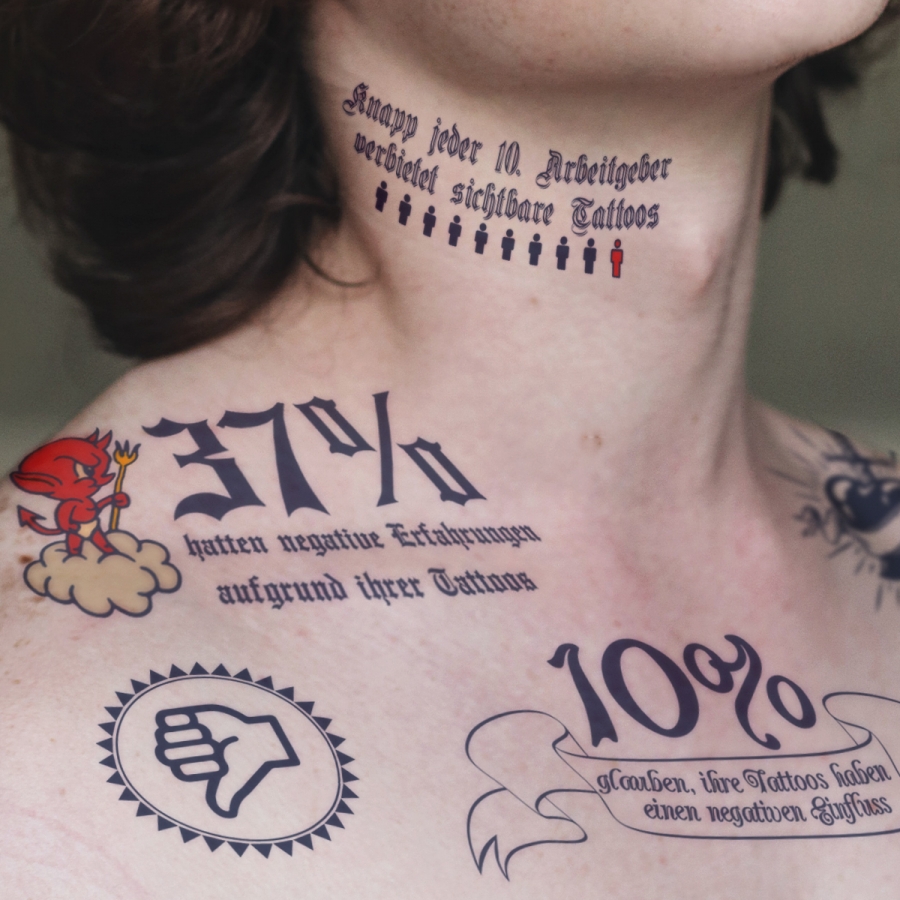 Hals mann schrift tattoo Tattoo Schriften